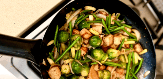 שעועית וטופו בתיבול עדין שעועית וטופו בתיבול עדין