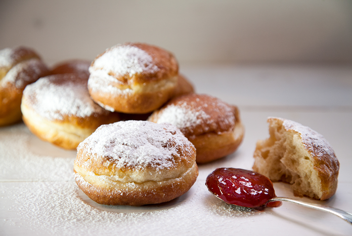 Spelt Sufganiyot