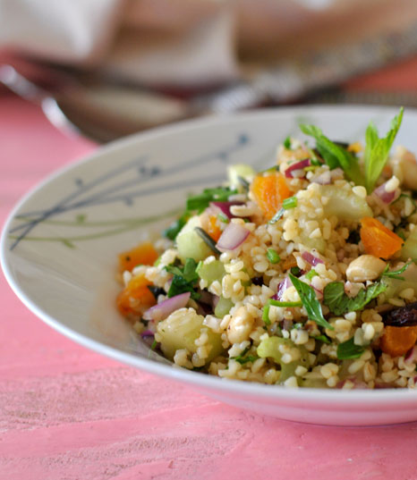 סלט בורגול בריאות סלט בורגול בריאות