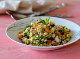 סלט בורגול בריאות